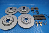 Maserati Ghibli front rear brake pads rotors service kit #9297